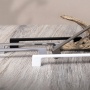 картинка Ручка меб. скоба мет. AK705 192 шлифованная сталь, AKS магазин SEFI являющийся официальным дистрибьютором в России  картинка Ручка меб. скоба мет. AK705 192 шлифованная сталь, AKS от магазина SEFI