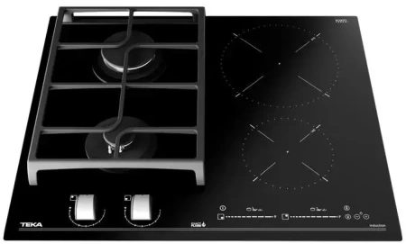 картинка Комбинированная варочная панель Teka HYBRID JZC 64322 ABN BLACK от магазина SEFI