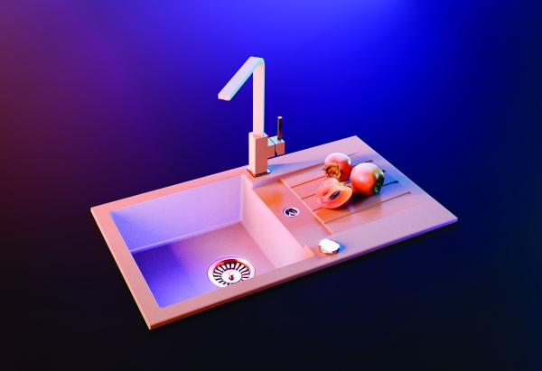 картинка Мойка ALVEUS GRANITAL GENESIS AMARO 130 G55 750x420x140 от магазина SEFI