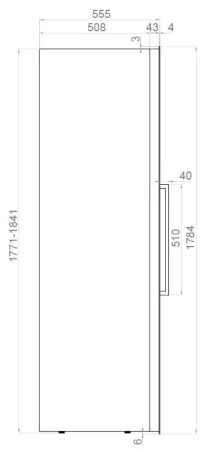 картинка Встраиваемый винный шкаф Pando PVMAV 178-112CRR от магазина SEFI