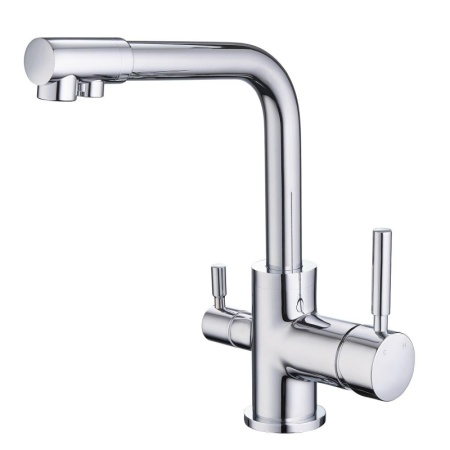 картинка Смеситель для кухни с подключением к фильтру, EMAR ЕС-3003, цвет Хром от магазина SEFI