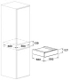 картинка Встраиваемый ящик для подогрева посуды Fulgor Milano FCLWD 150 BK от магазина SEFI