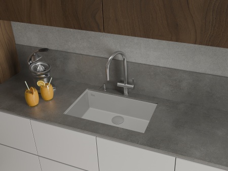 картинка Мойка Rivelato STRIA 7669 1-чаш 760*435 Серый 803 от магазина SEFI