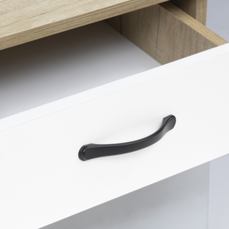 картинка Ручка меб. скоба мет. NEO 128 черный матовый AKS от магазина SEFI