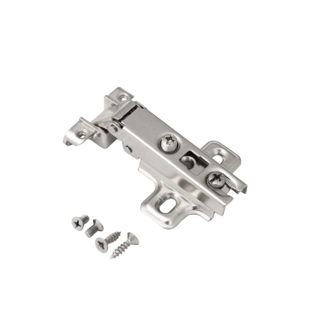 картинка Петля д/алюм.рамки Z-1 накладная с пружиной h2 slide-on AKS (саморезы) от магазина SEFI