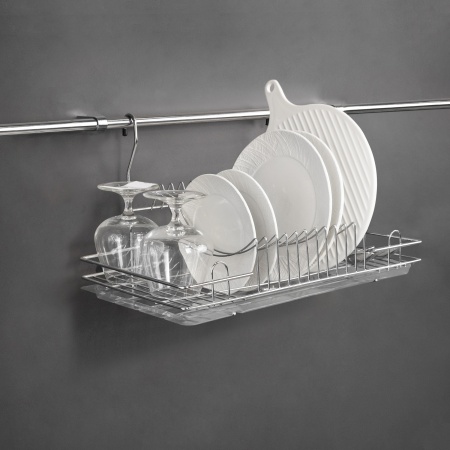 картинка Корзина на трубу d16 сушка CWJ128B хром AKS от магазина SEFI