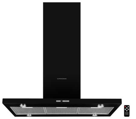 картинка Островная вытяжка DUDL 4 BL от магазина SEFI