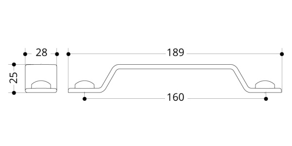картинка Мебельная ручка Union Knopf черный, матовый лак от магазина SEFI