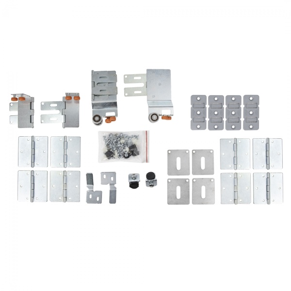 картинка Комплект SLIDE для 2 складных-сдвижных внутренних дверей LAGUNA 30 кг (без направляющей) от магазина SEFI