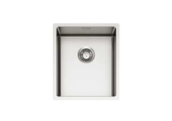 картинка Мойка Alveus NOX 20 BRS 380x440x200 в комплекте с интегрированным сифоном от магазина SEFI