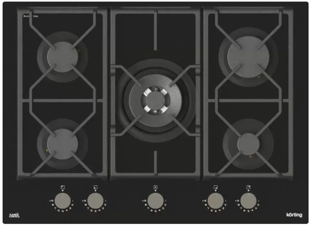 картинка Газовая стеклянная варочная панель Korting HGG 7987 CTN FLC от магазина SEFI