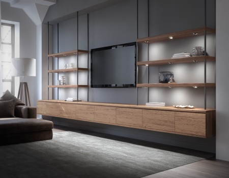 картинка Светильник светодиодный Orbit Plus 3Вт, 12В, свет натуральный, кабель никель сатин, 80х10мм от магазина SEFI