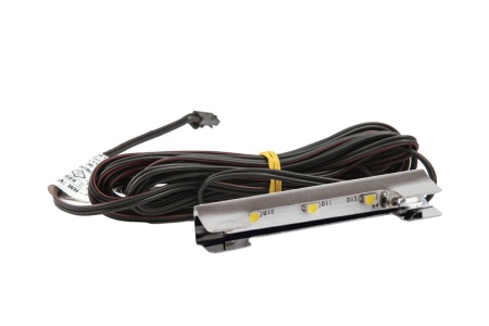 картинка Клипса светодиодная Prismatic FT2D, 3диода, 12VDC/0,25W, металл, холод. белый, HLT от магазина SEFI