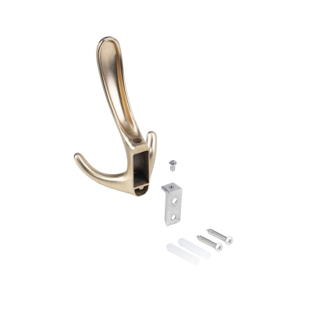 картинка Крючок меб. трехрожковый мет. ROMA брашированное золото AKS от магазина SEFI