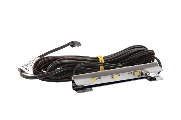 картинка Клипса светодиодная Prismatic FT2D, 3диода, 12VDC/0,25W, металл, холод. белый, HLT от магазина SEFI