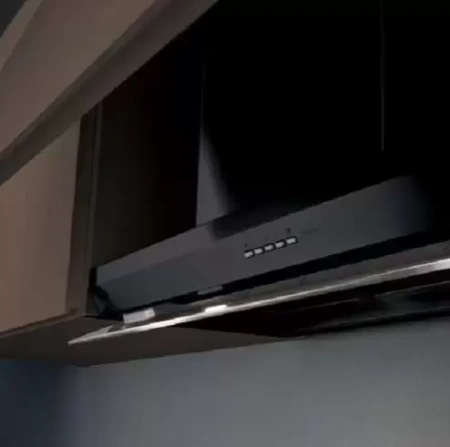 картинка Вытяжка Falmec Design VIRGOLA BLACK 60 (600) от магазина SEFI