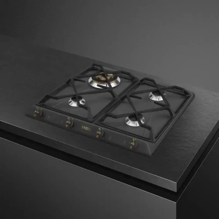 картинка Газовая варочная панель Smeg SRV864AOGH от магазина SEFI