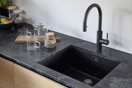 картинка Кухонная мойка подстольного монтажа SCHOCK GREENWICH 60U CRISTADUR магма от магазина SEFI