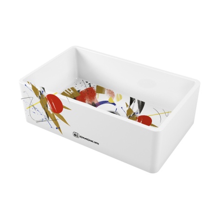 картинка Omoikiri Mikura 76-Tokyo Natceramic/белый от магазина SEFI