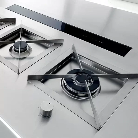 картинка Встраиваемая вытяжка Falmec Down Draft 120 vetro ECP black от магазина SEFI