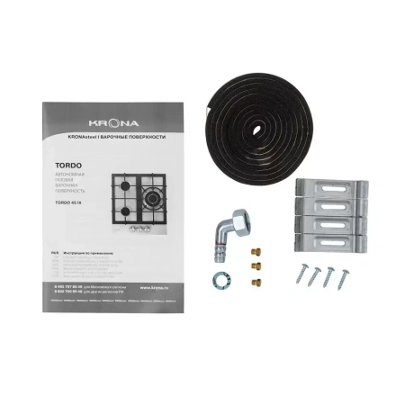картинка Газовая варочная панель KRONA TORDO 45 IX от магазина SEFI