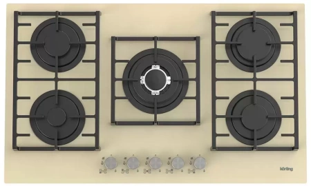 картинка Газовая стеклянная варочная панель Korting HGG 9835 CTB от магазина SEFI