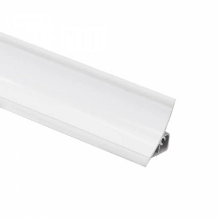 картинка Плинтус ПВХ к столешнику LР белый глянец (135) EL-MECH-PLAST (1шт=3м.п.) магазин SEFI являющийся официальным дистрибьютором в России  картинка Плинтус ПВХ к столешнику LР белый глянец (135) EL-MECH-PLAST (1шт=3м.п.) от магазина SEFI