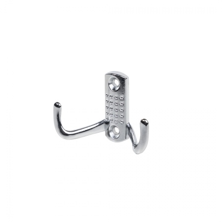 картинка Крючок меб. двухрожковый мет. WP12 хром GRIDLI от магазина SEFI