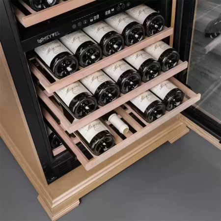 картинка Винный шкаф Meyvel MV77PRO-KBT2 (Натуральный бук) от магазина SEFI