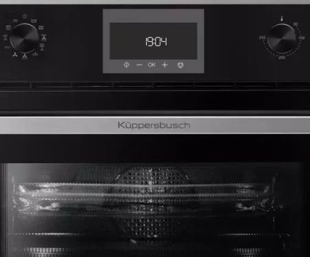 картинка Компактный духовой шкаф с микроволнами Kuppersbusch CBM 6330.0 S1 Stainless Steel от магазина SEFI