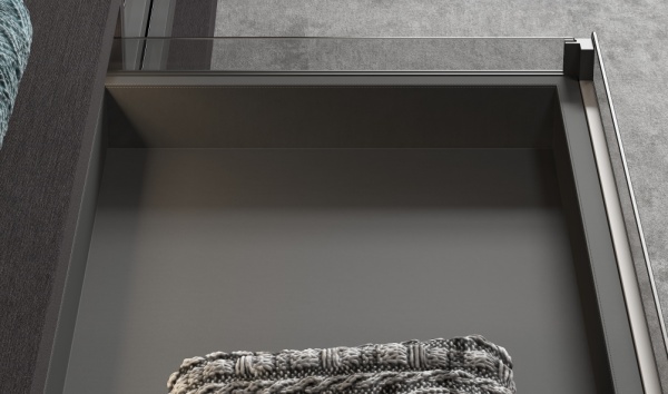 картинка Выдвижной ящик Matrix для одежды высотой 115 мм в корпус 900 мм. Размер:864-868x478x115 от магазина SEFI