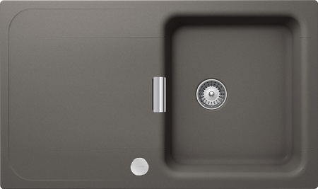 картинка Кухонная мойка SCHOCK WEMBLEY 50D CRISTADUR серебристый камень от магазина SEFI