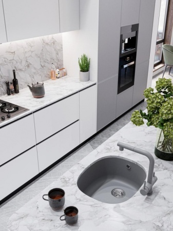 картинка Мойка EMAR EMQ-1560.p, цвет Алмаз от магазина SEFI