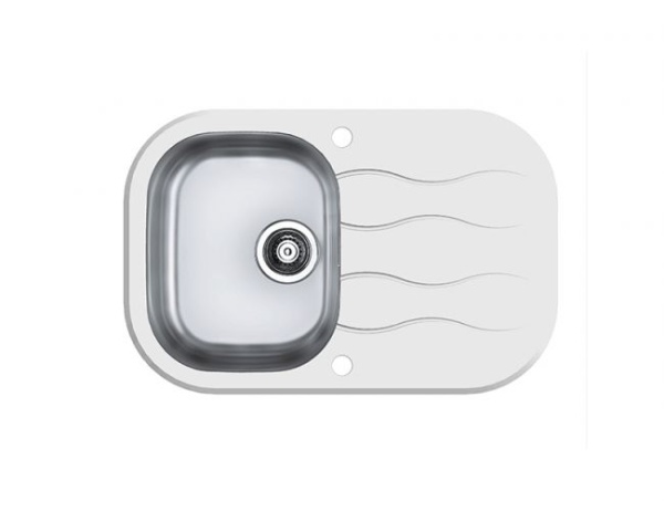 картинка Мойка ALVEUS WAVE 10 черный 620X5001X, в компл.с сиф. 1127251 от магазина SEFI