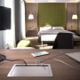 картинка Блок розеток с крышкой Push & Pul: 2 евророзетки 220В, 2 USB-зарядки Type A+C, пустой модуль ASA Plastici VersaNet, корпус нержавеющая сталь, наполнение черное, щетина полупрозрачная. (06131F00028) от магазина SEFI