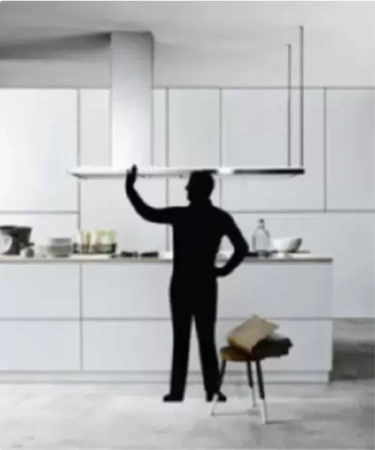 картинка Вытяжка FALMEC DESIGN LUMEN ISOLA STEEL 175 SX от магазина SEFI