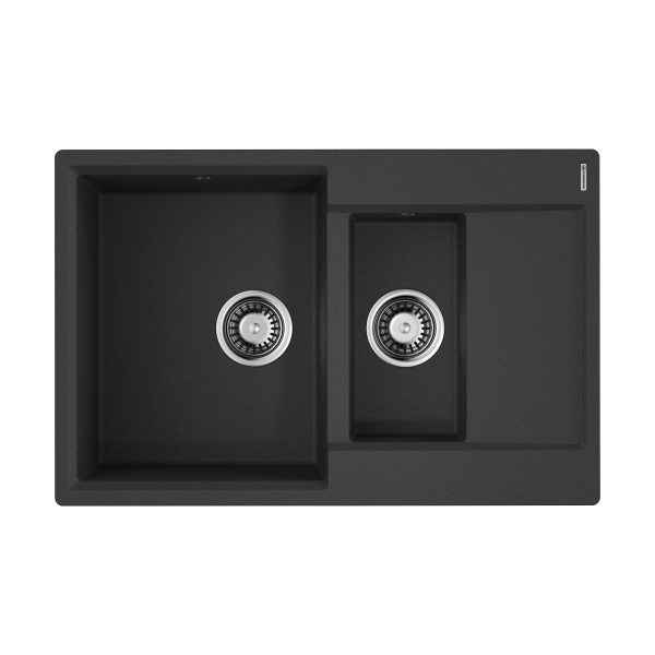 картинка Omoikiri Daisen 78-2-BL Artgranit/черный от магазина SEFI