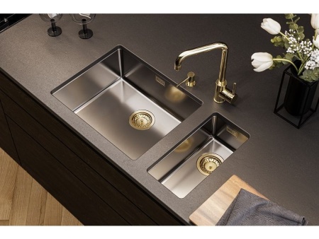 картинка Мойка Alveus KOMBINO 50 MONARCH COPPER SAT-90 542x442x195 U в комплекте с выпуском без сифона от магазина SEFI