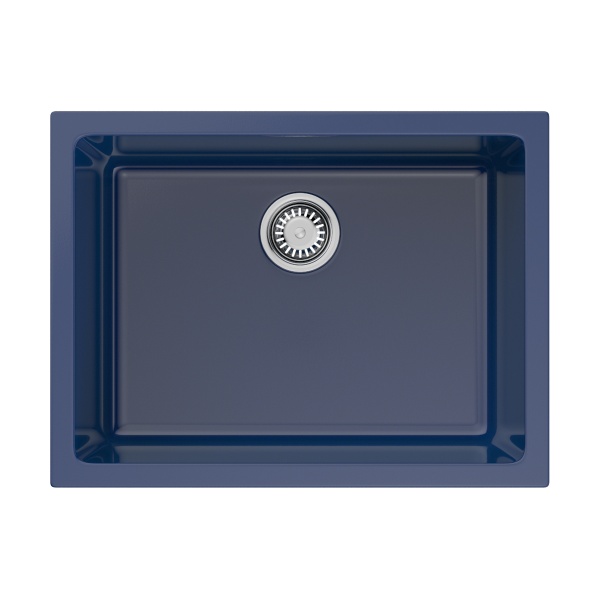 картинка Мойка Omoikiri Okinoshima 61-U/I-IB Glossy Natceramic/indigo blue глянцевый от магазина SEFI