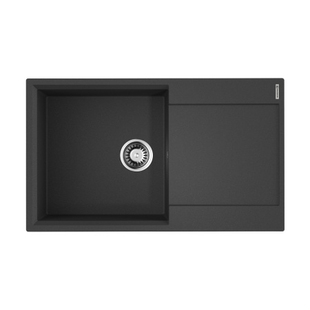 картинка Мойка Omoikiri Daisen 86-BL Artgranit/черный от магазина SEFI
