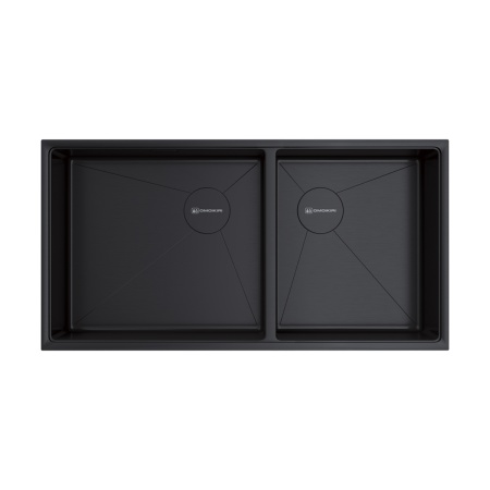 картинка Omoikiri Taki 85-2-LB-U/IF Side-GB нерж. сталь/графит от магазина SEFI