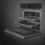 картинка Духовой шкаф с функцией СВЧ Smeg SO6302M2N от магазина SEFI