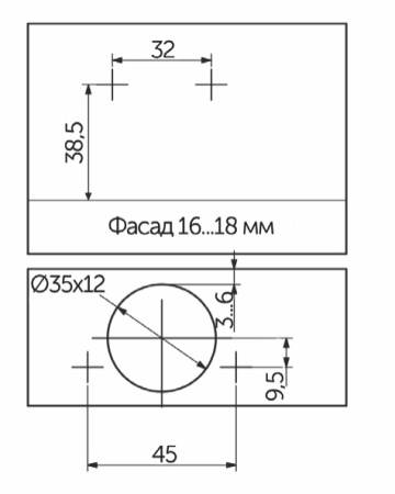 картинка Петля внутренняя с пружиной 45мм h0 slide-on AKS LIGHT 52г магазин SEFI являющийся официальным дистрибьютором в России  картинка Петля внутренняя с пружиной 45мм h0 slide-on AKS LIGHT 52г от магазина SEFI