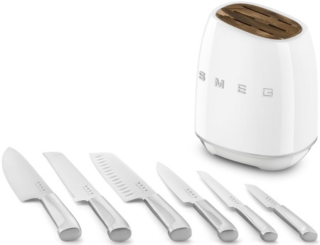 картинка Комплект ножей Smeg KBSF02WH от магазина SEFI