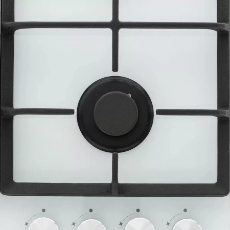 картинка Газовая варочная панель KRONA ALMA 60 WH магазин SEFI являющийся официальным дистрибьютором в России  картинка Газовая варочная панель KRONA ALMA 60 WH от магазина SEFI