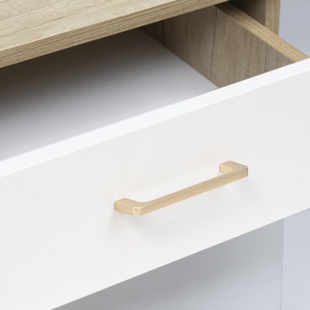 картинка Ручка меб. скоба мет. VULKAN 128 брашированное золото, AKS от магазина SEFI