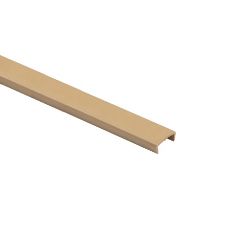 картинка Профиль кромочный ПВХ C-18 беж светлый (69) однотонный EL-MECH-PLAST (2,6м) от магазина SEFI