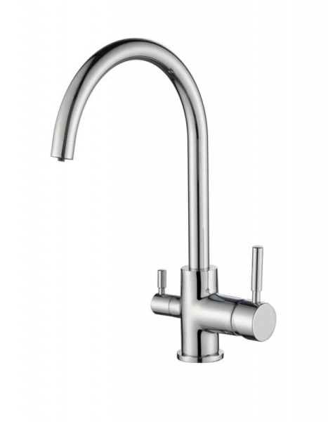 картинка Смеситель для кухни с подключением к фильтру, EMAR ЕС-3007, цвет Хром от магазина SEFI