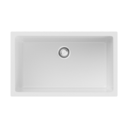 картинка Мойка Omoikiri Okinoshima 76-U/I-WH Glossy Natceramic/белый глянцевый от магазина SEFI