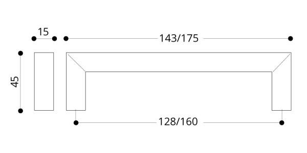 картинка Мебельная ручка Union Knopf нерж.сталь, грубая сварка от магазина SEFI